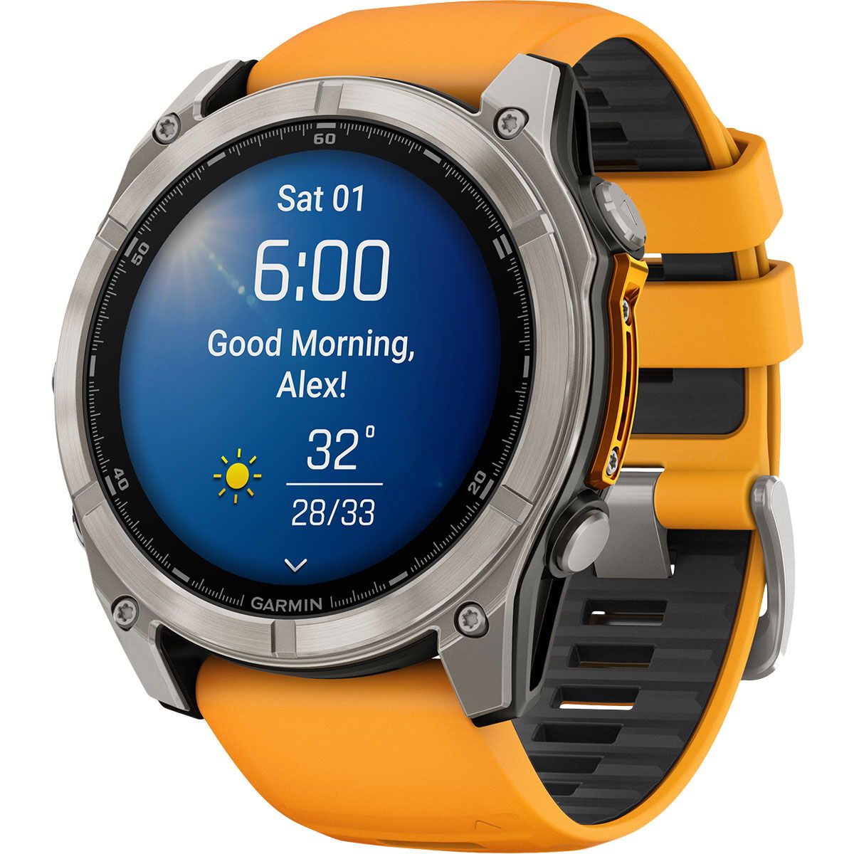 Garmin Fenix 8 - 51 mm Amoled Sapphire GPS Pulsur