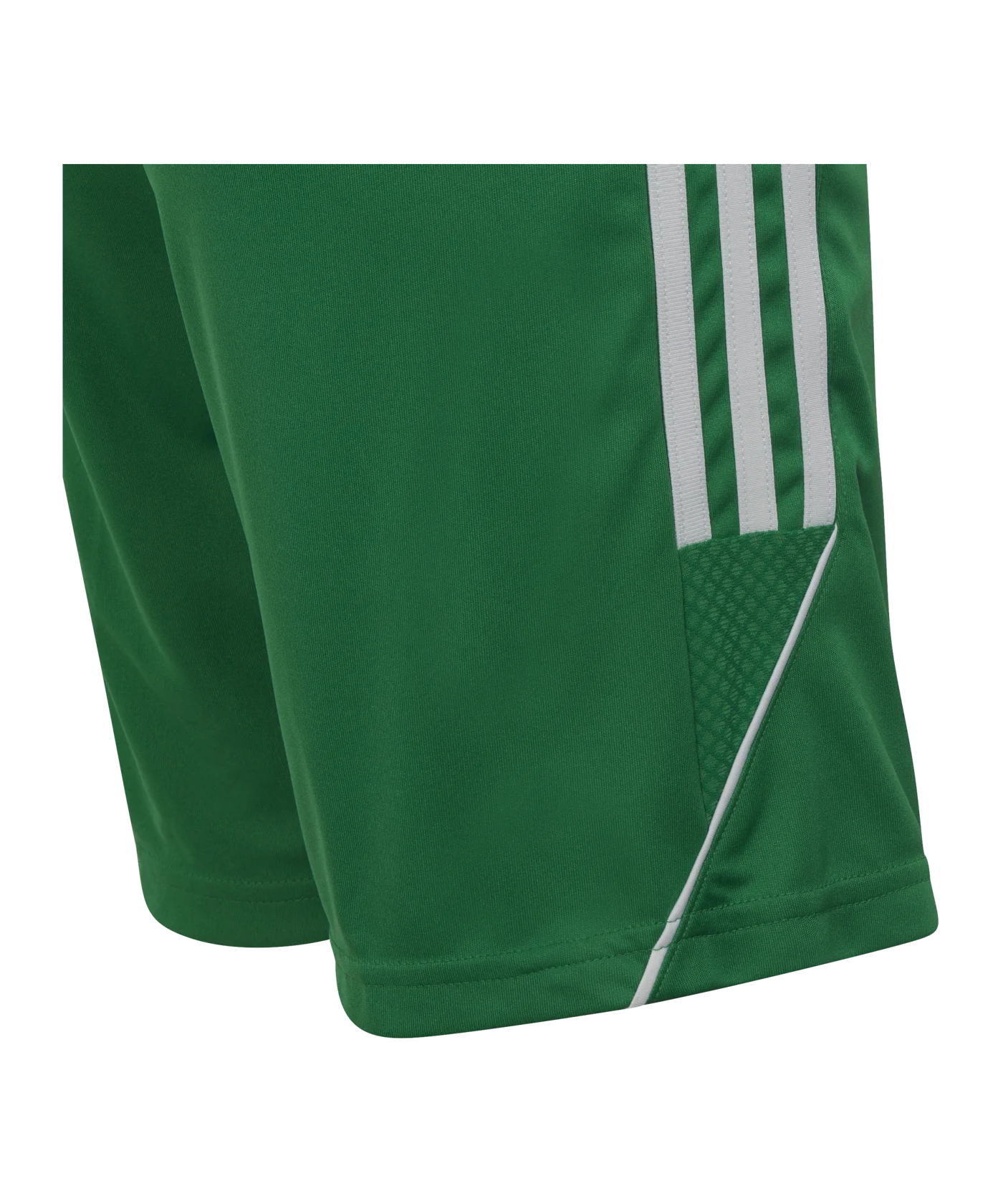 adidas Tiro 23 Short Kids Dunkelgrün Weiss
