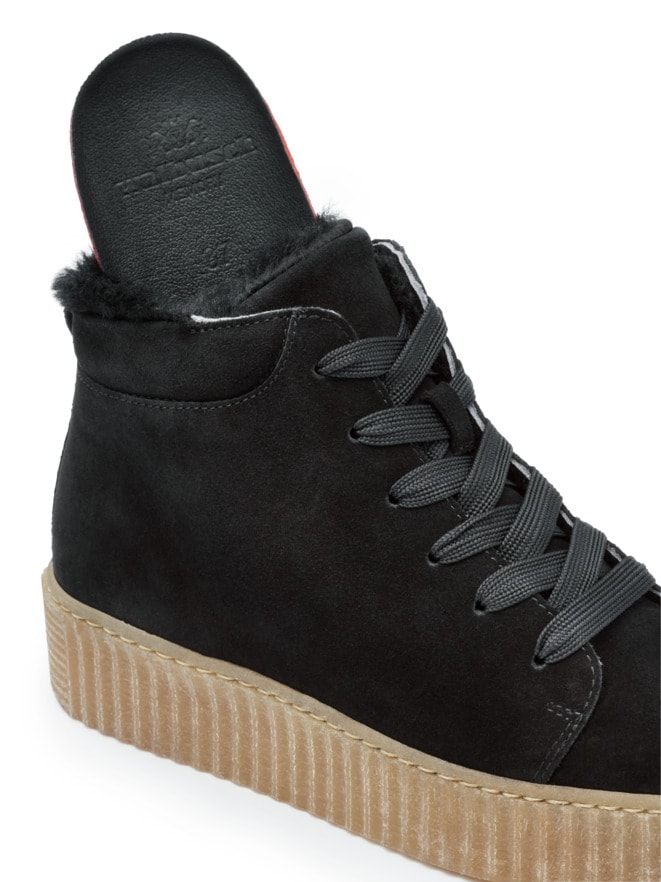 Lammfell High Top