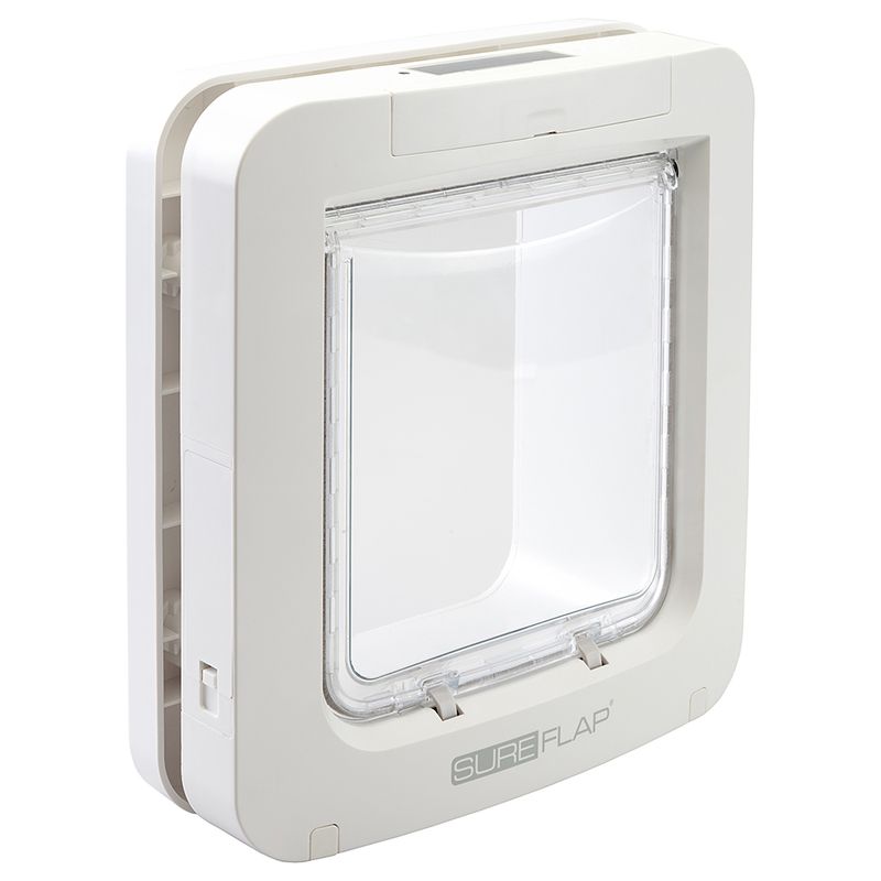 Chatière SureFlap XXL, lecteur de puces électroniques, blanc