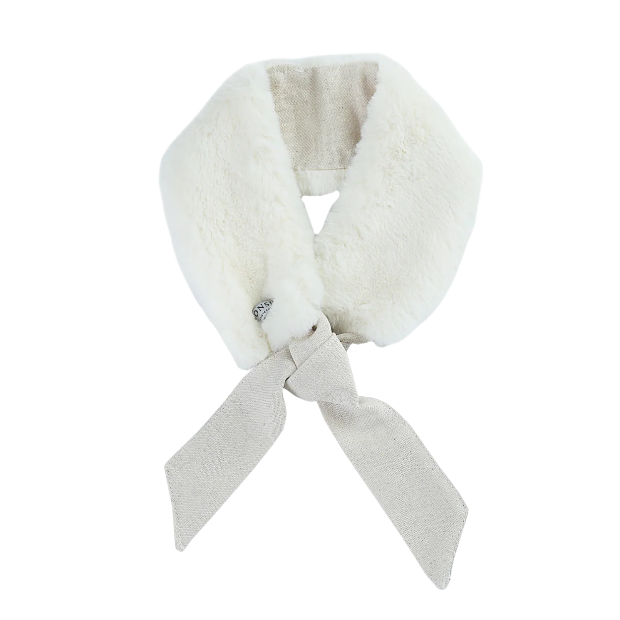 Ella Headband | Off White Teddy