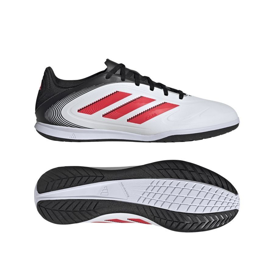 adidas Copa Pure Club III IN Pure Victory - Blanc/Lucid Red/Noir