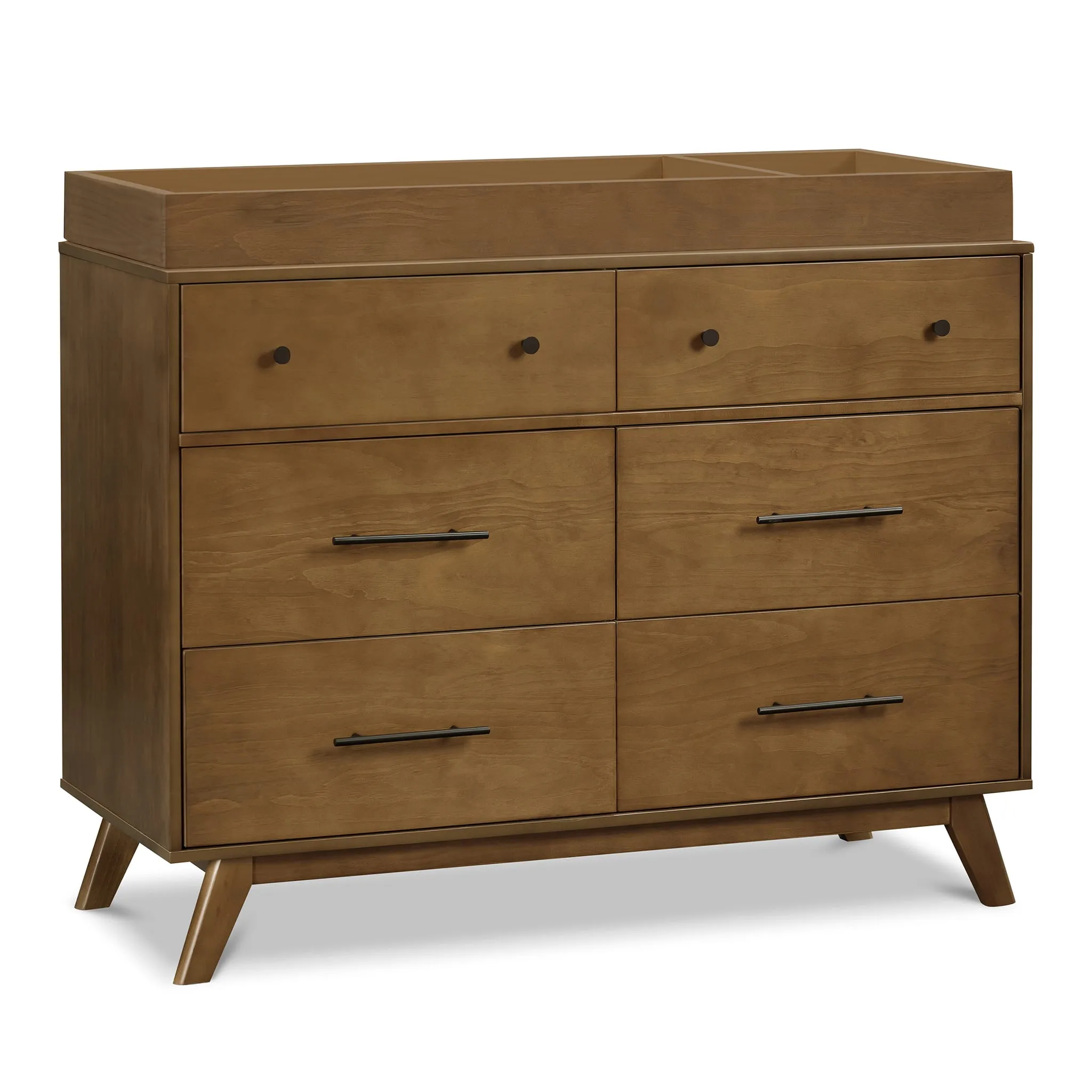 DaVinci Bureau 6 Tiroirs Otto - Noyer