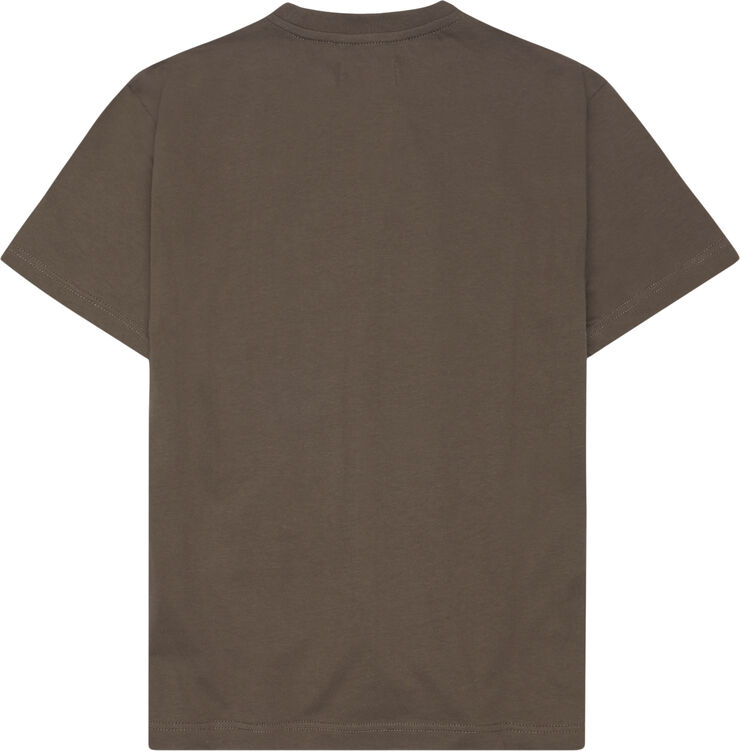 7 Days Active Organic Fitted Tee 071 major brown