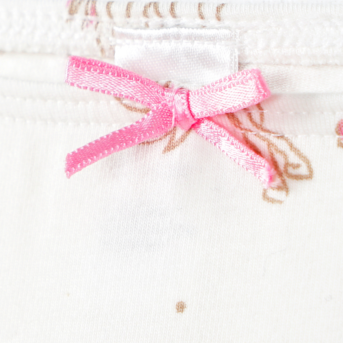 Yigga 3 Mädchen Pantys im Set beige / weiss / rosa
