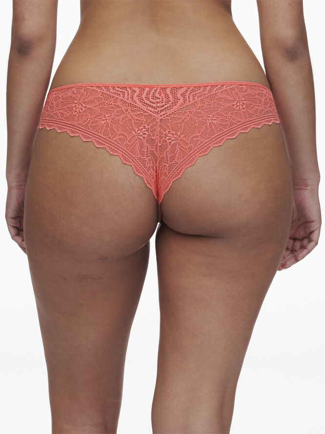 Chantelle Floral Touch Tanga Lyserød