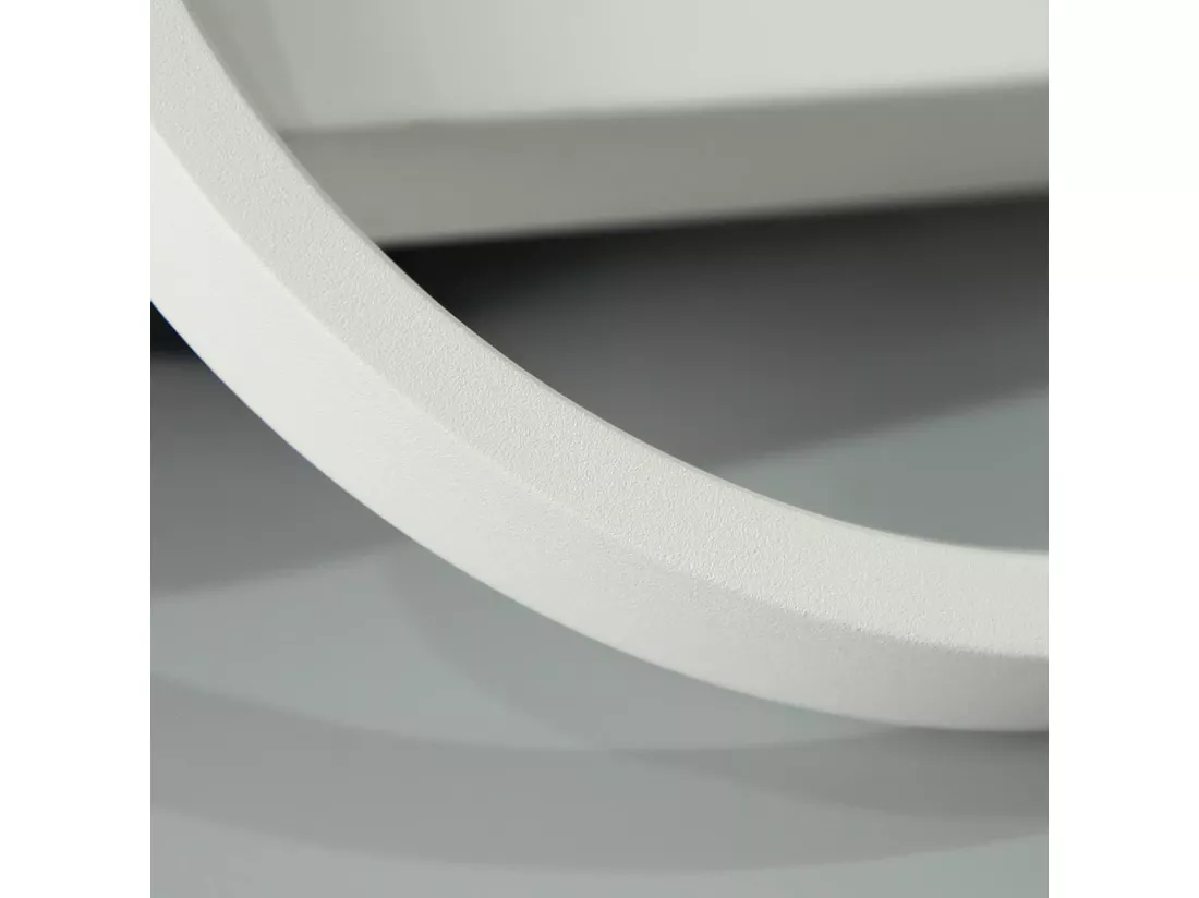 NETTLIFE Applique murale LED intérieure - Blanc Design moderne Applique murale 7W blanc chaud 3000K