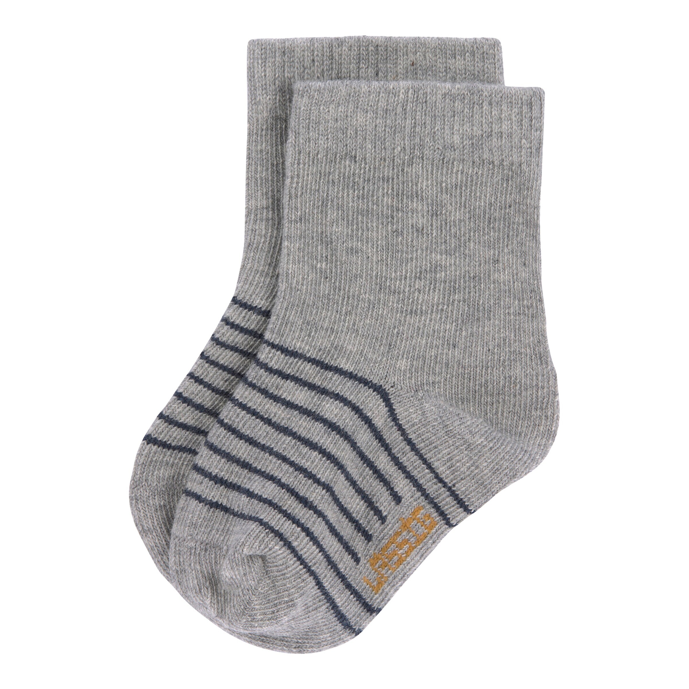 Lässig 3er-Pack Socken gelb/blau/grau