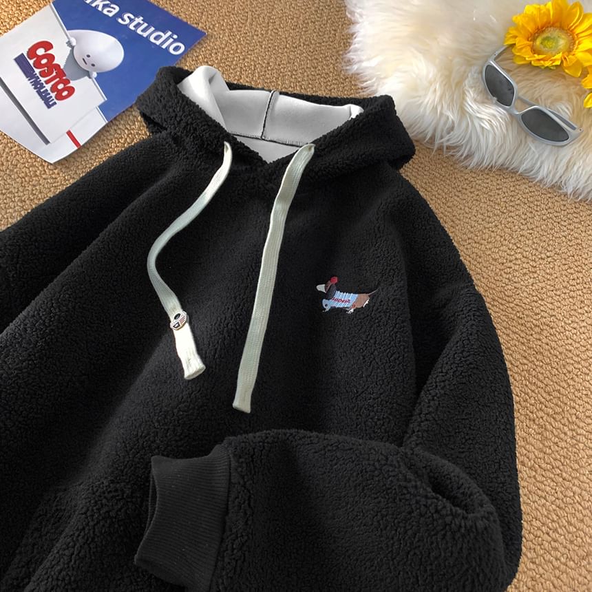Samso - Fleece hoodie met borduursel voor honden