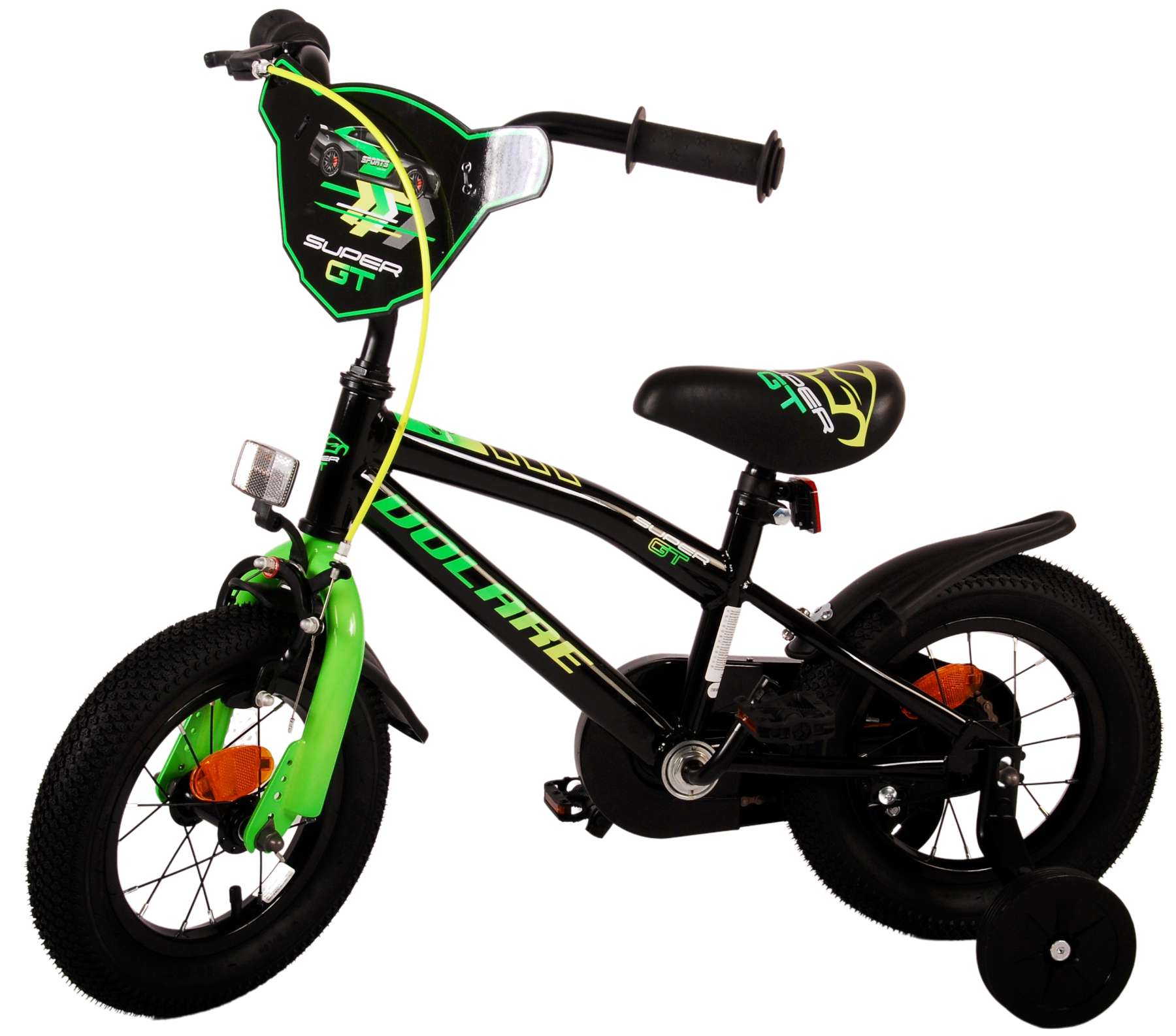 TPFSports Super GT Kinderfahrrad - Jungen - 12 Zoll - Rücktritt + Handbremse - Blau