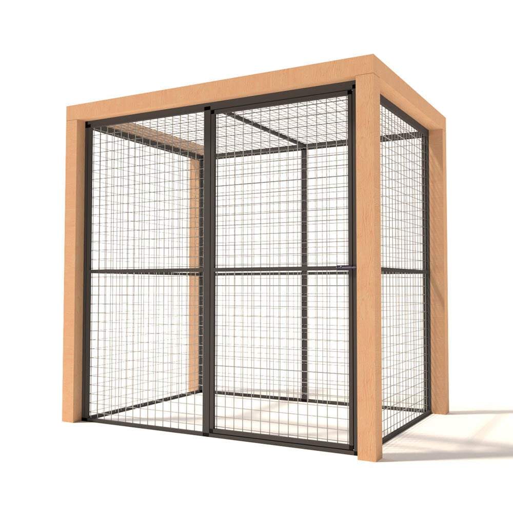 Glorenza Olivia - Kattenren - Antraciet - 187x135x194 cm