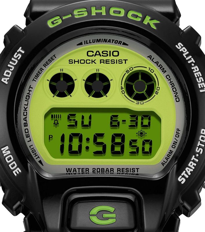 Casio - DW-6900RCS-1ER - Digitaal Horloge - Zwart - G-SHOCK - 50 mm