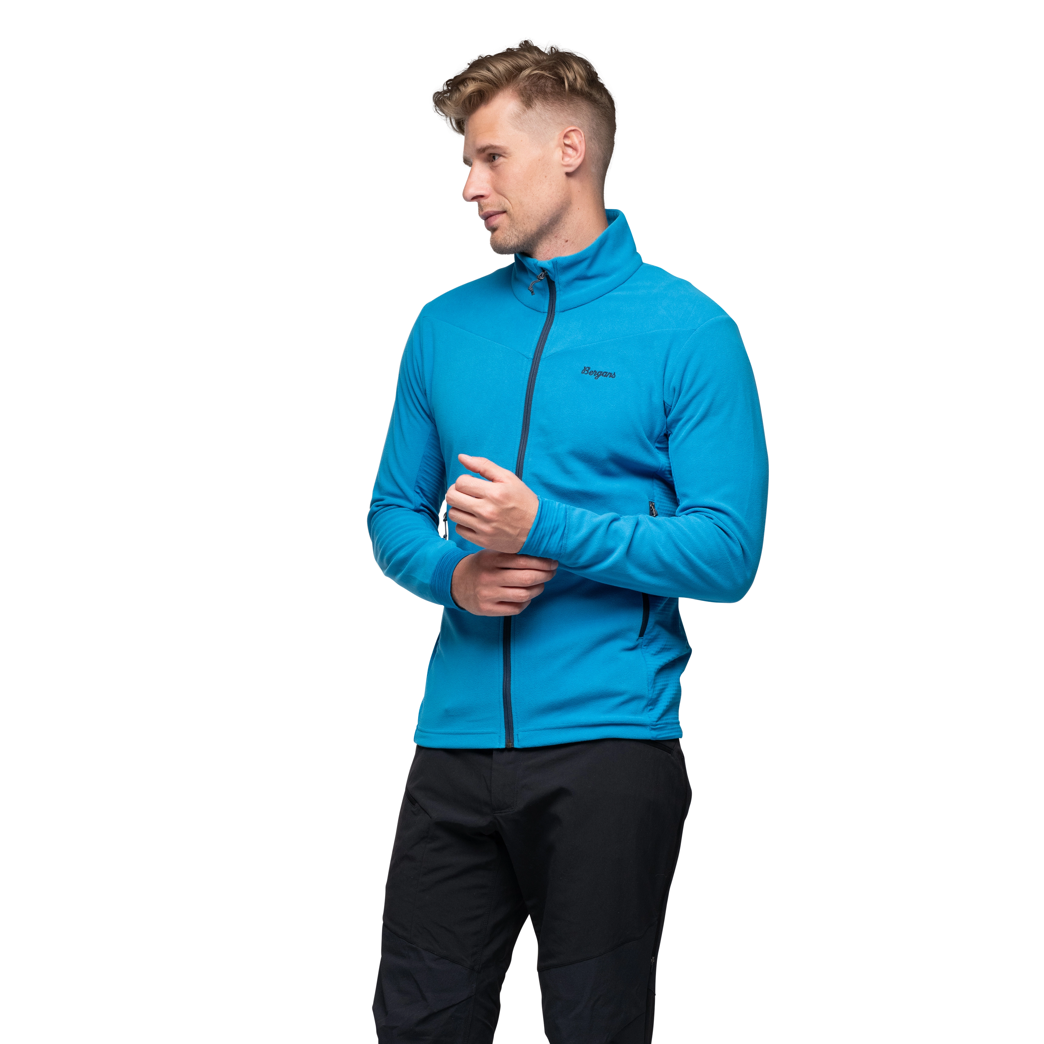 Rabot Fleece Midlayer Jacket Men Dark Aqua Lagoon
