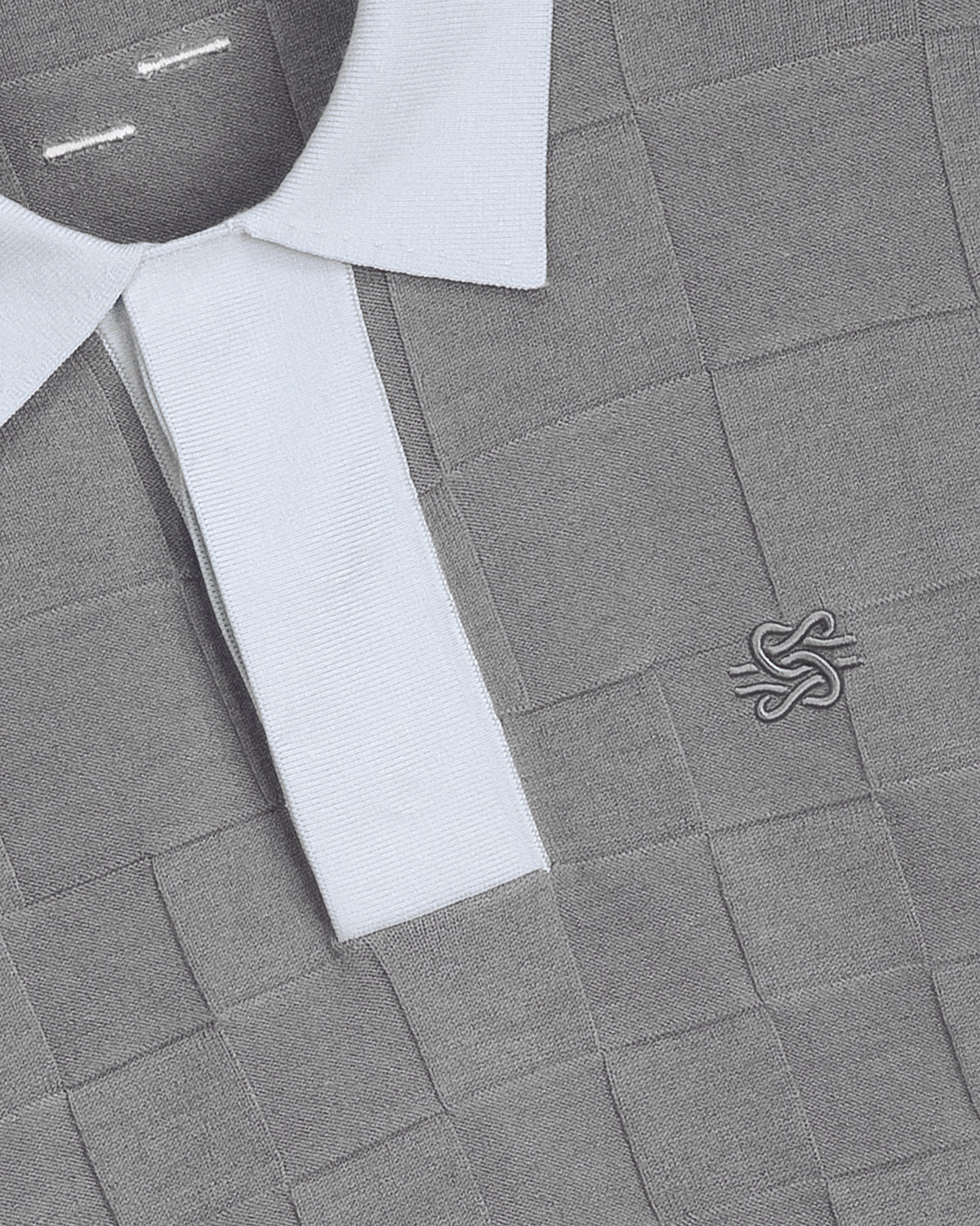 Knit Shirt Rugby Grey