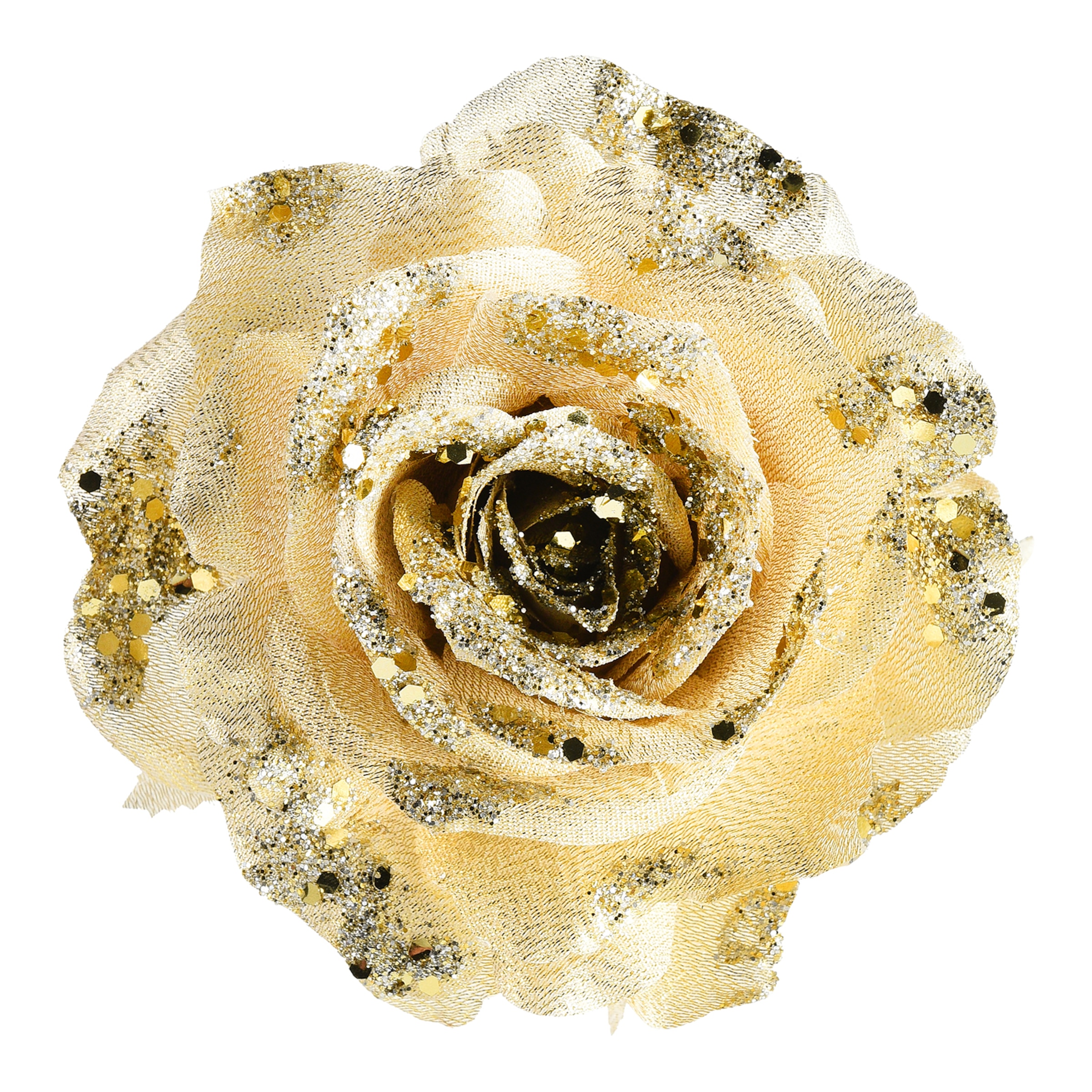 gold, ⌀ 14 x T 10 cm