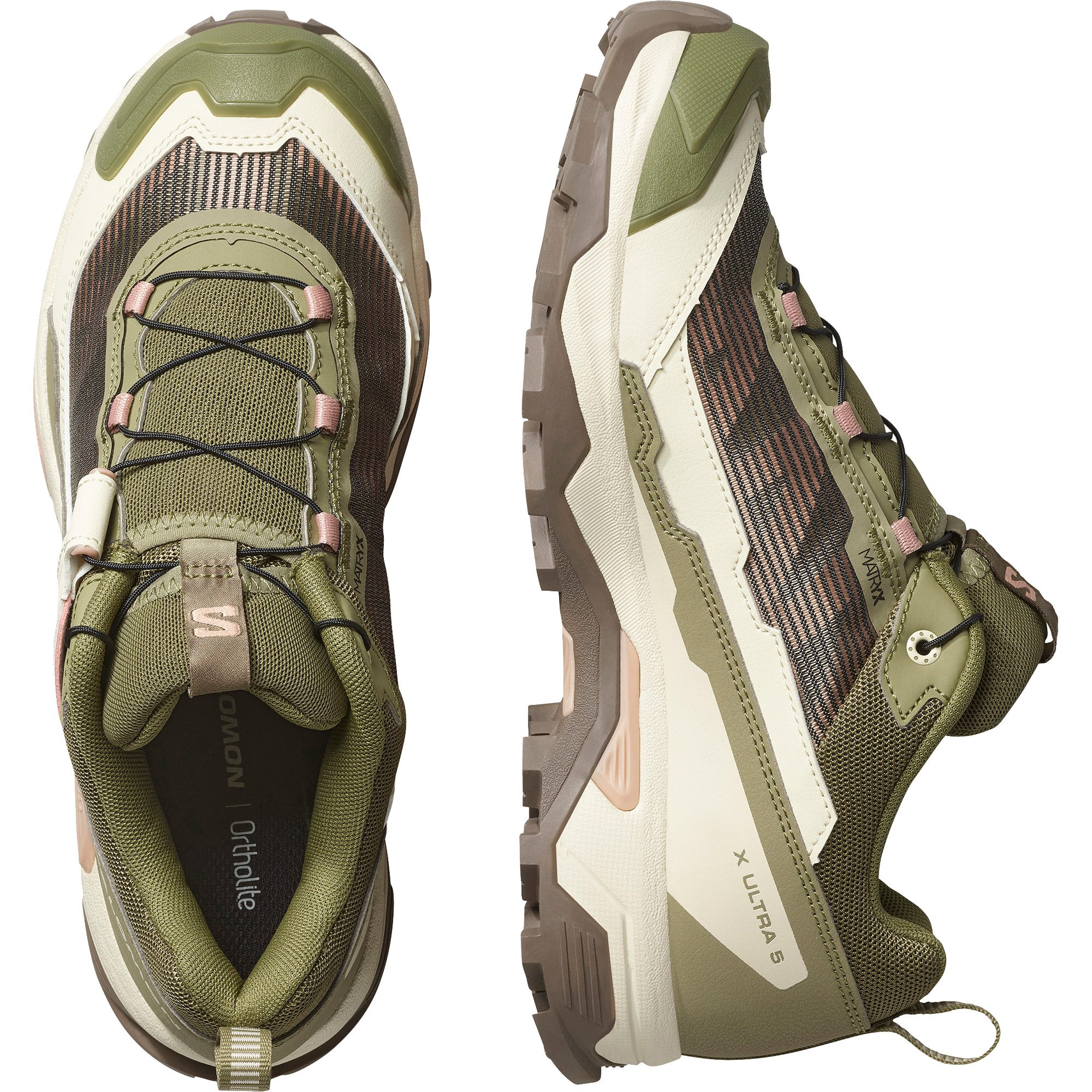 Salomon X Ultra 5 Wanderschuhe Damen aloe