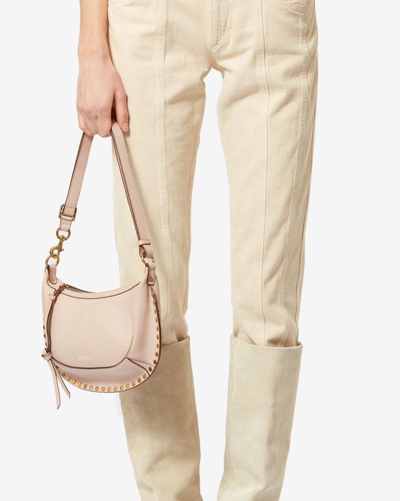 SAC PORTÉ ÉPAULE EN CUIR GRAINÉ OSKAN MOON