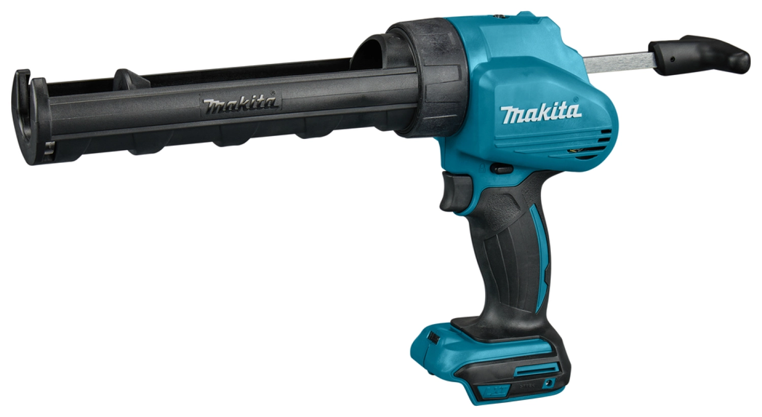 Makita DCG180RTX 18V Li-Ion Accu lijm- en kitspuit set (1x 5.0Ah accu) incl. kokerhouder- en worsthouder in koffer