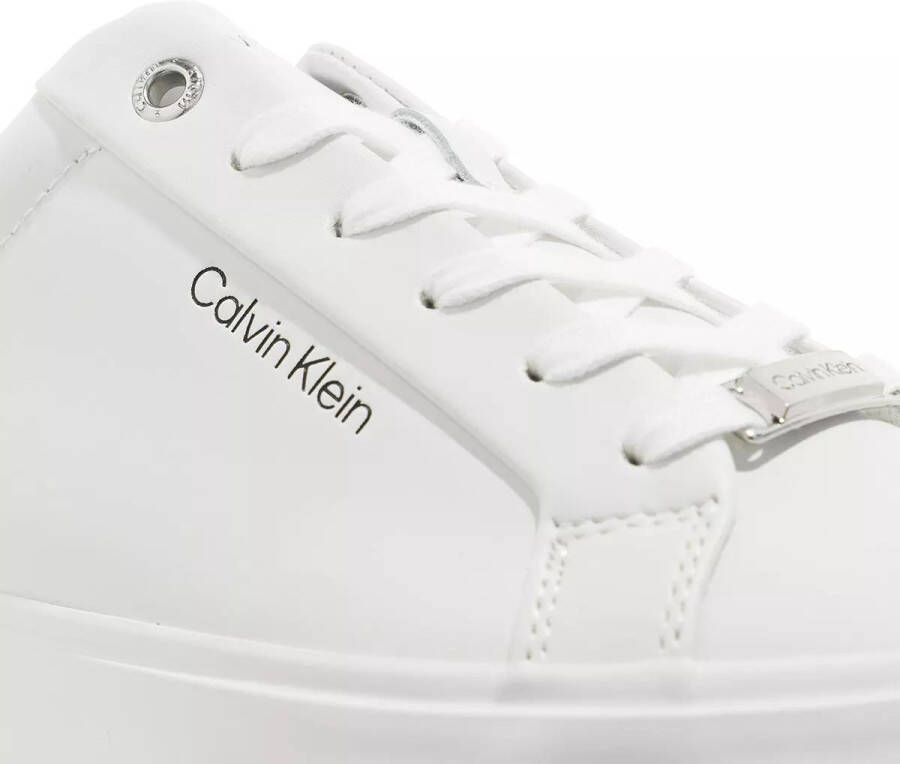 Calvin Klein NU 21% KORTING Sneakers VIOLET 1A met contrastkleurig hielbeleg