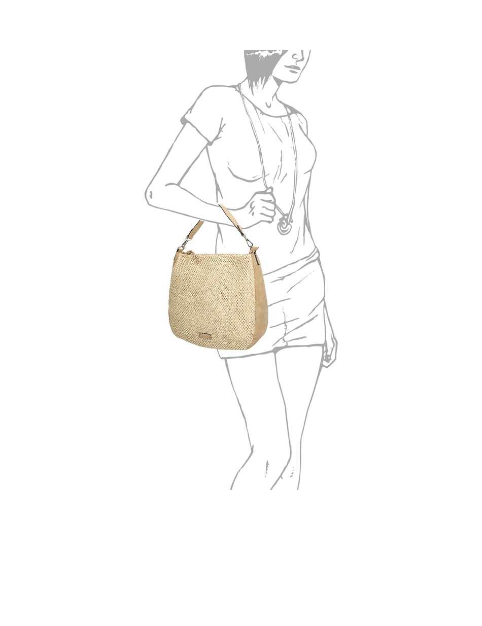 Textil Hobo Bag