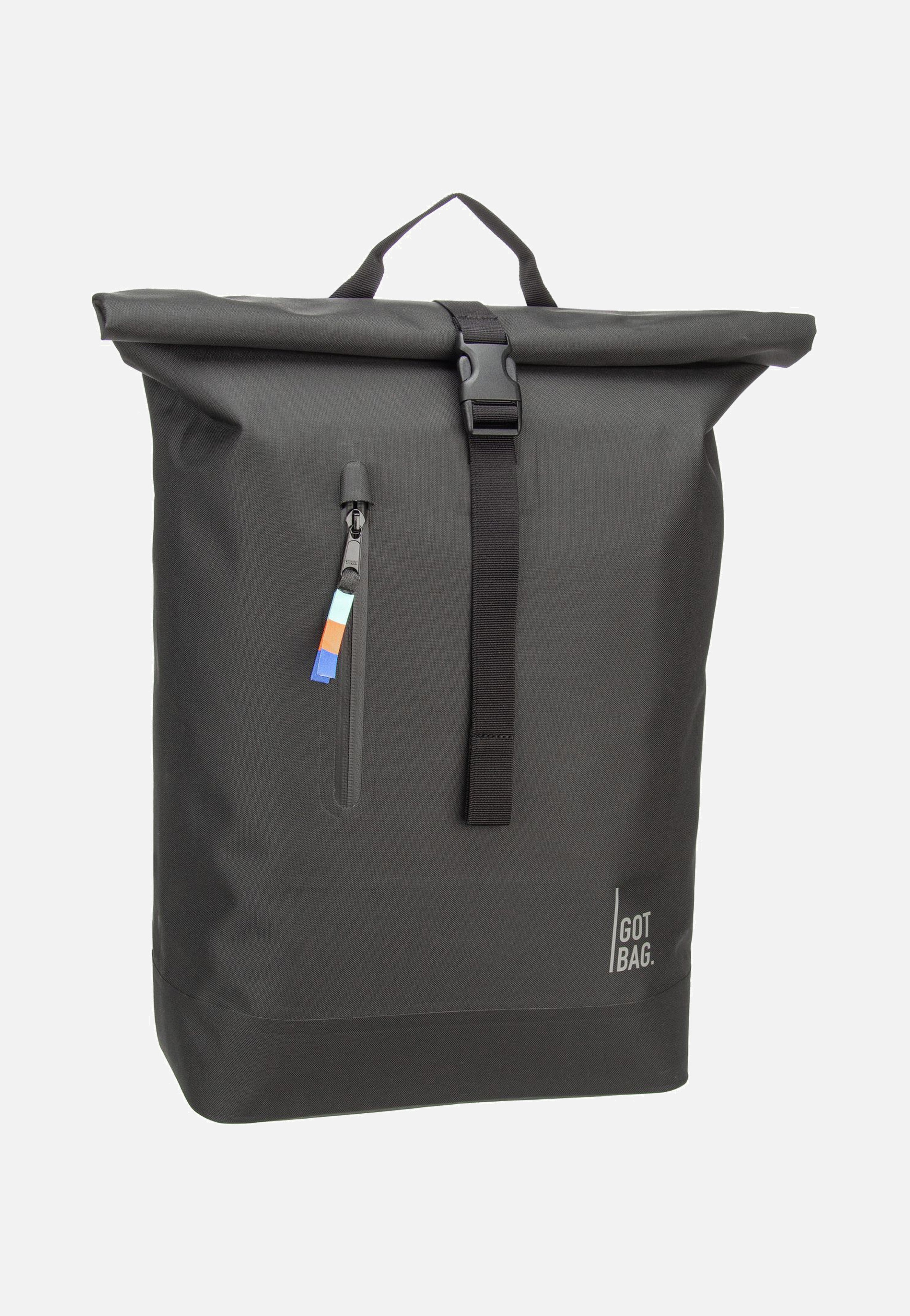 Rolltop Lite 2.0 Black - Rolltop Rucksack