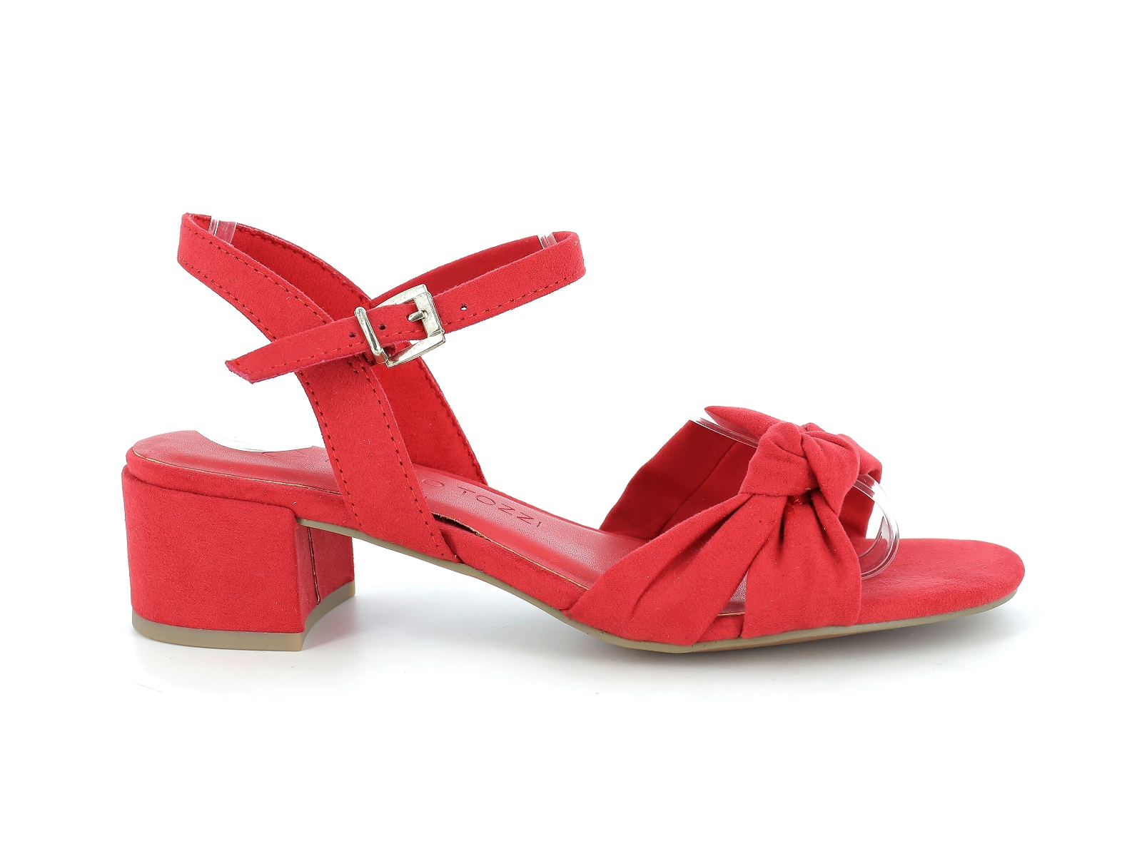 Marco tozzi-28209 Synthétique Velours Rouge