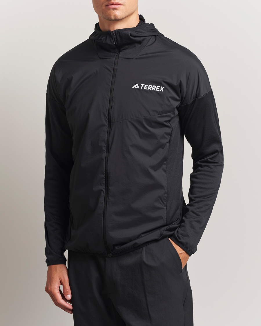 adidas Performance XPR Wind Hooded Full Zip Black