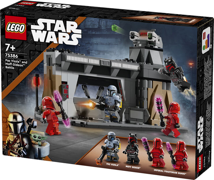 Lego Paz Vizsla og moff Gideons kamp
