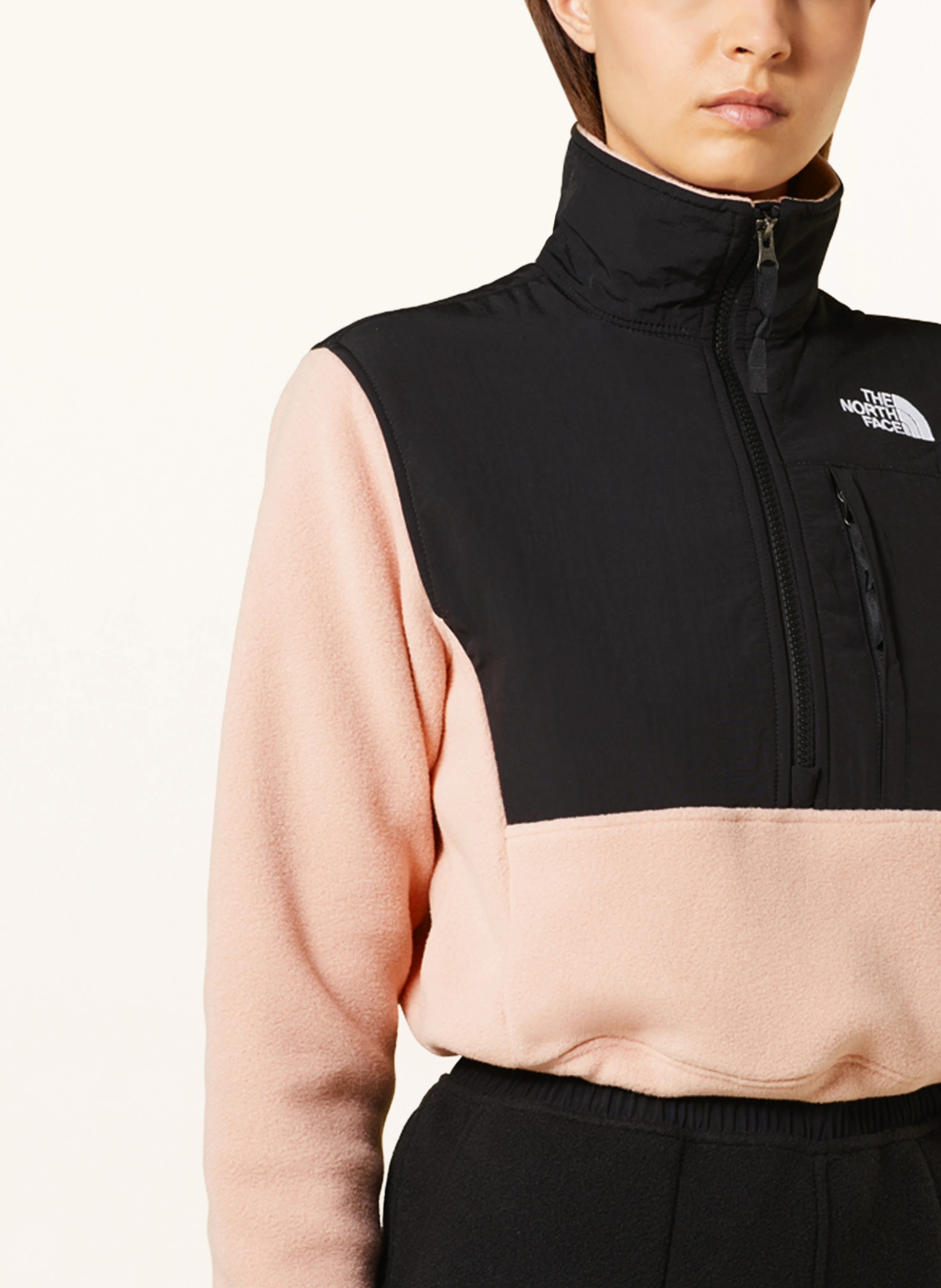THE NORTH FACE Cropped-Schlupfjacke DENALI im Materialmix