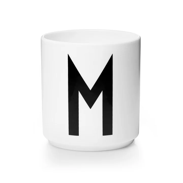 Design Letters - AJ Porzellan Becher M, weiss