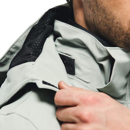 Blouson Dainese BRERA D-DRY XT - Bleu / Gris