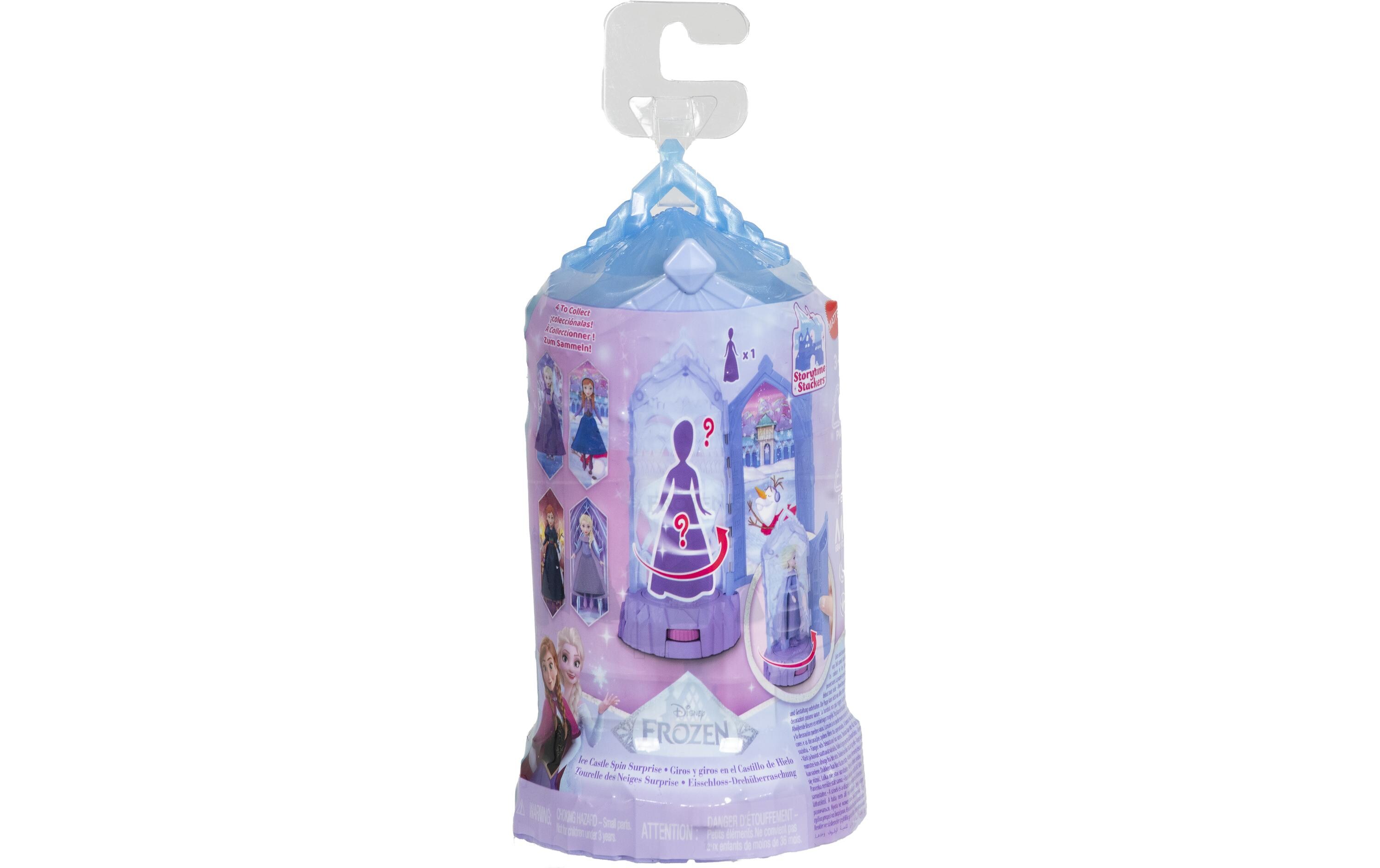 Spielset Eiskönigin Eisschloss-DrehüberraschungSpielset mit kleiner Puppe