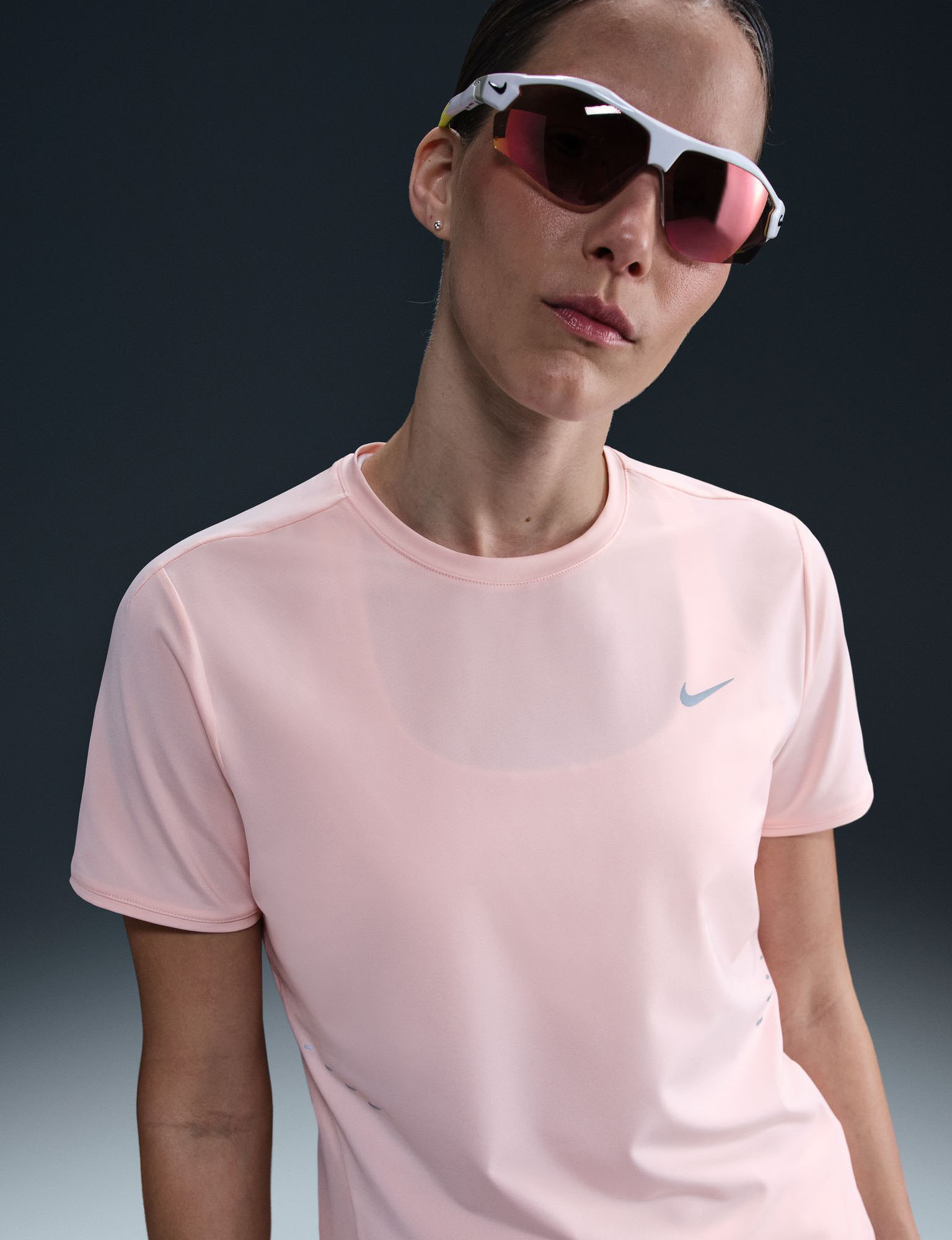 Swift Dri-FIT Top Dame 607/Atmosphere/Reflective Silver
