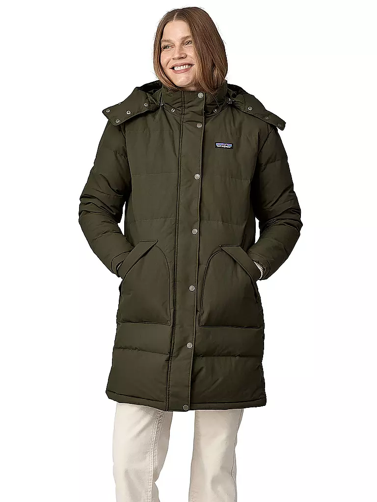PATAGONIA Parka W´S  DOWNDRIFT PARKA dunkelgrün