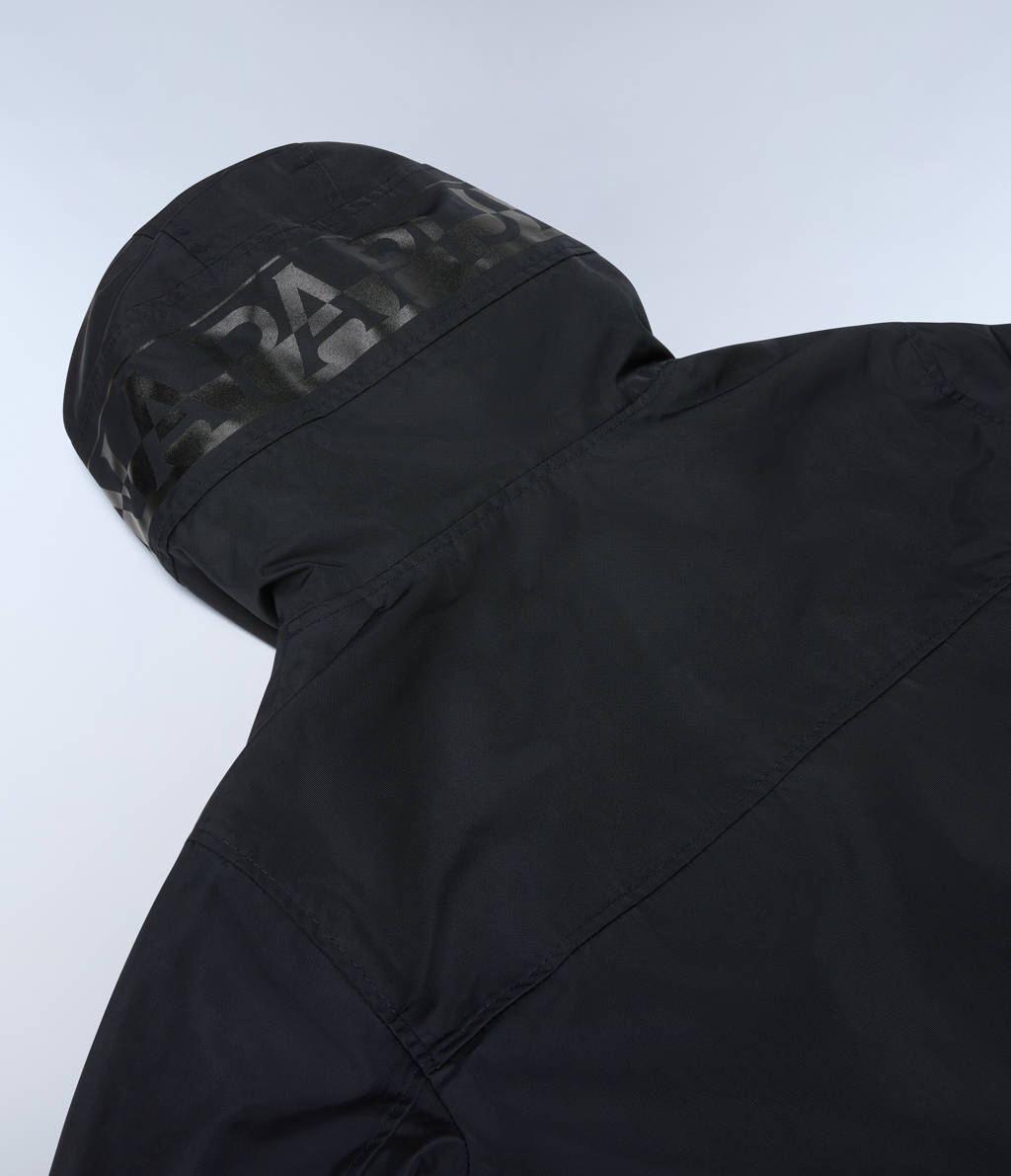 Napapijri winterjas met logo zwart