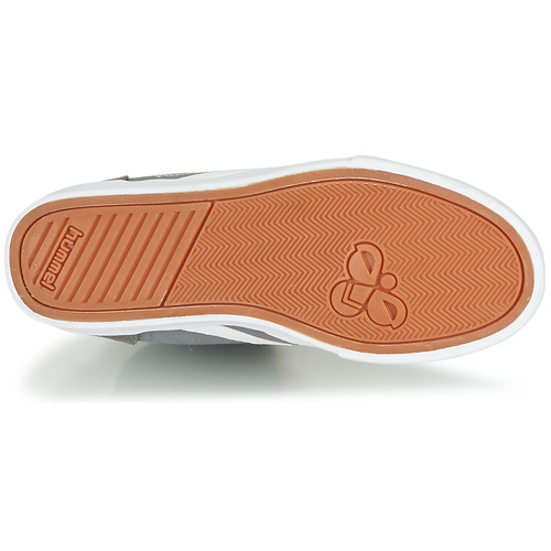 hummel - SLIMMER STADIL HIGH - Gris / Blanc