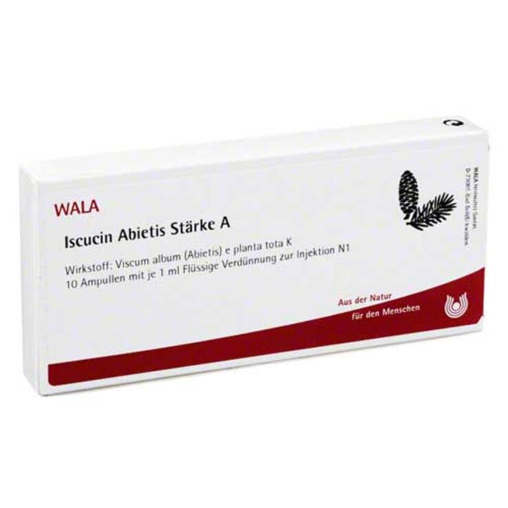 Iscucin Abietis Stärke A Ampullen, 10X1 ml