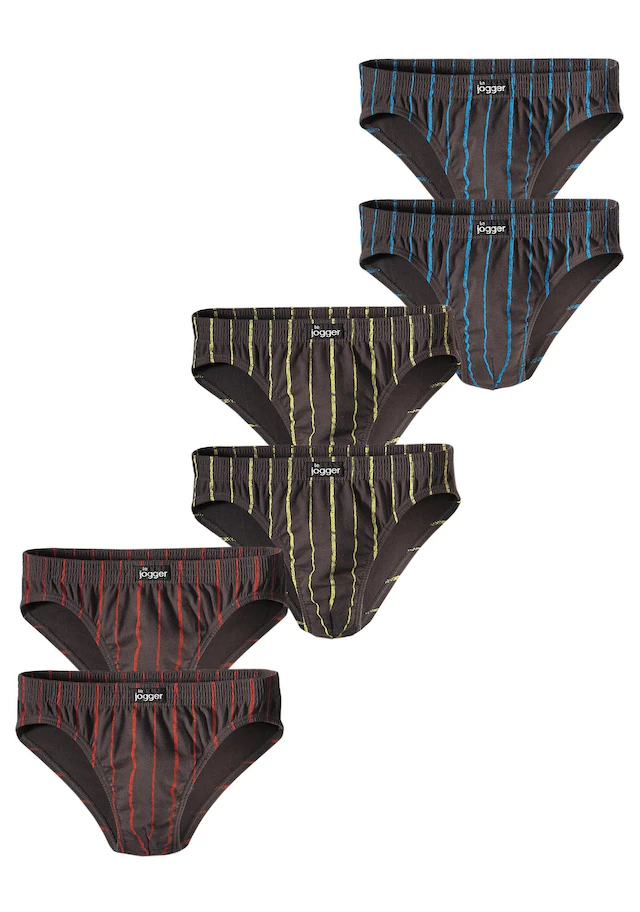 le jogger® Slip, 6 Stk. aus Baumwoll-Stretchqualität