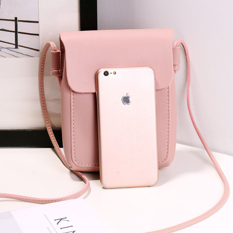 Happo - Crossbody van kunstleer met hoepelaccent