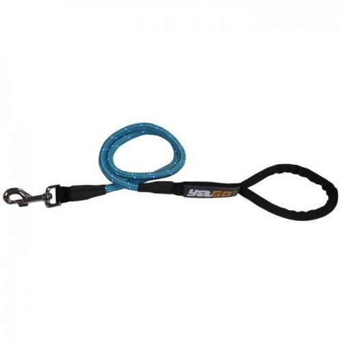 Guia esportiva Yago em nylon azul para cães