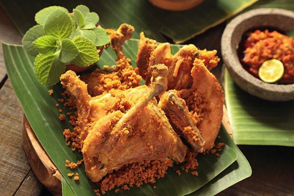 Ayam Goreng Kalasan: Javaanse gefrituurde kip