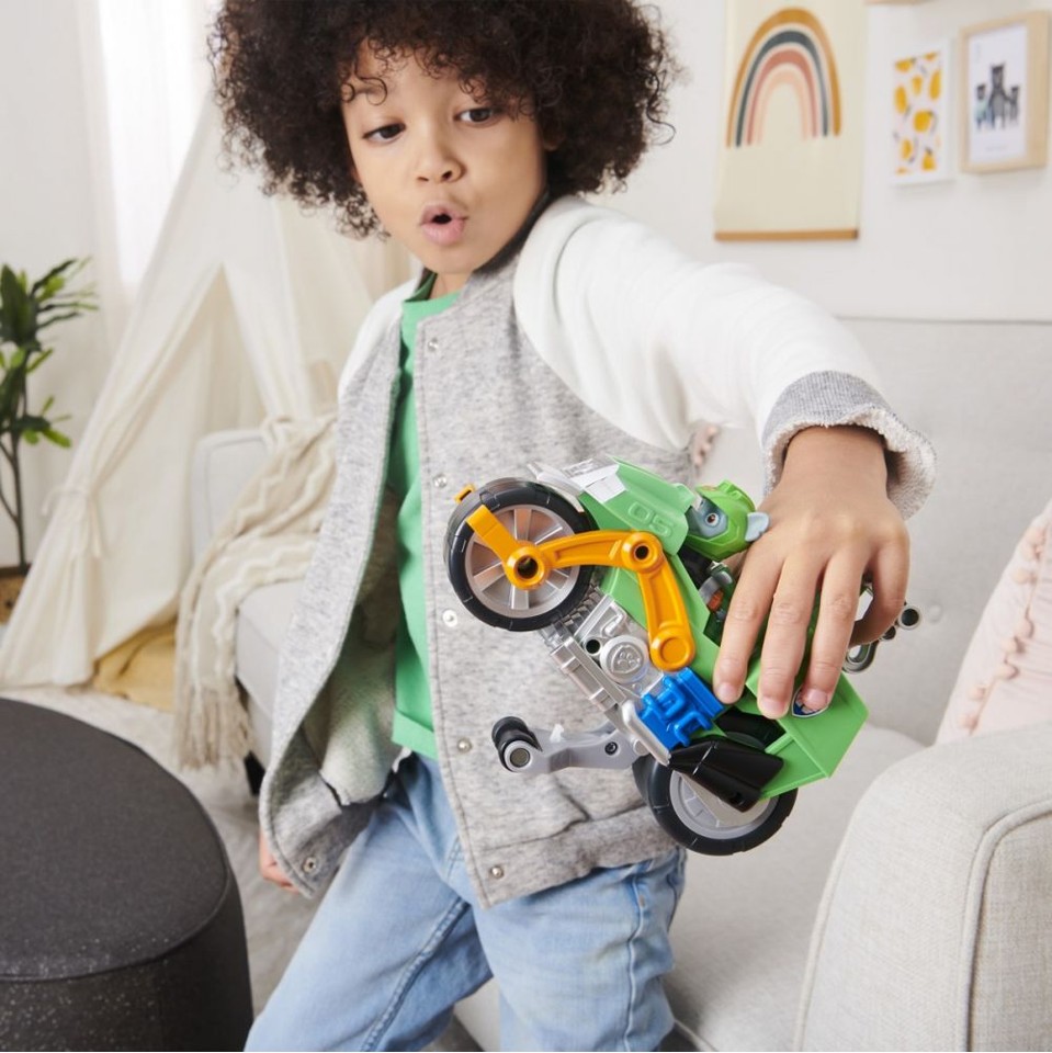 Paw Patrol - Moto Hvalpe Tema Køretøj - Rocky