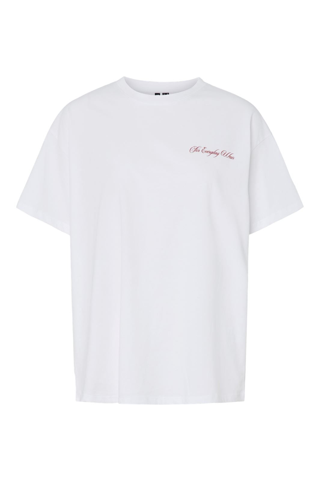Pieces Pcfonda Ss O-Neck Tee Fsy 4745840 bright white