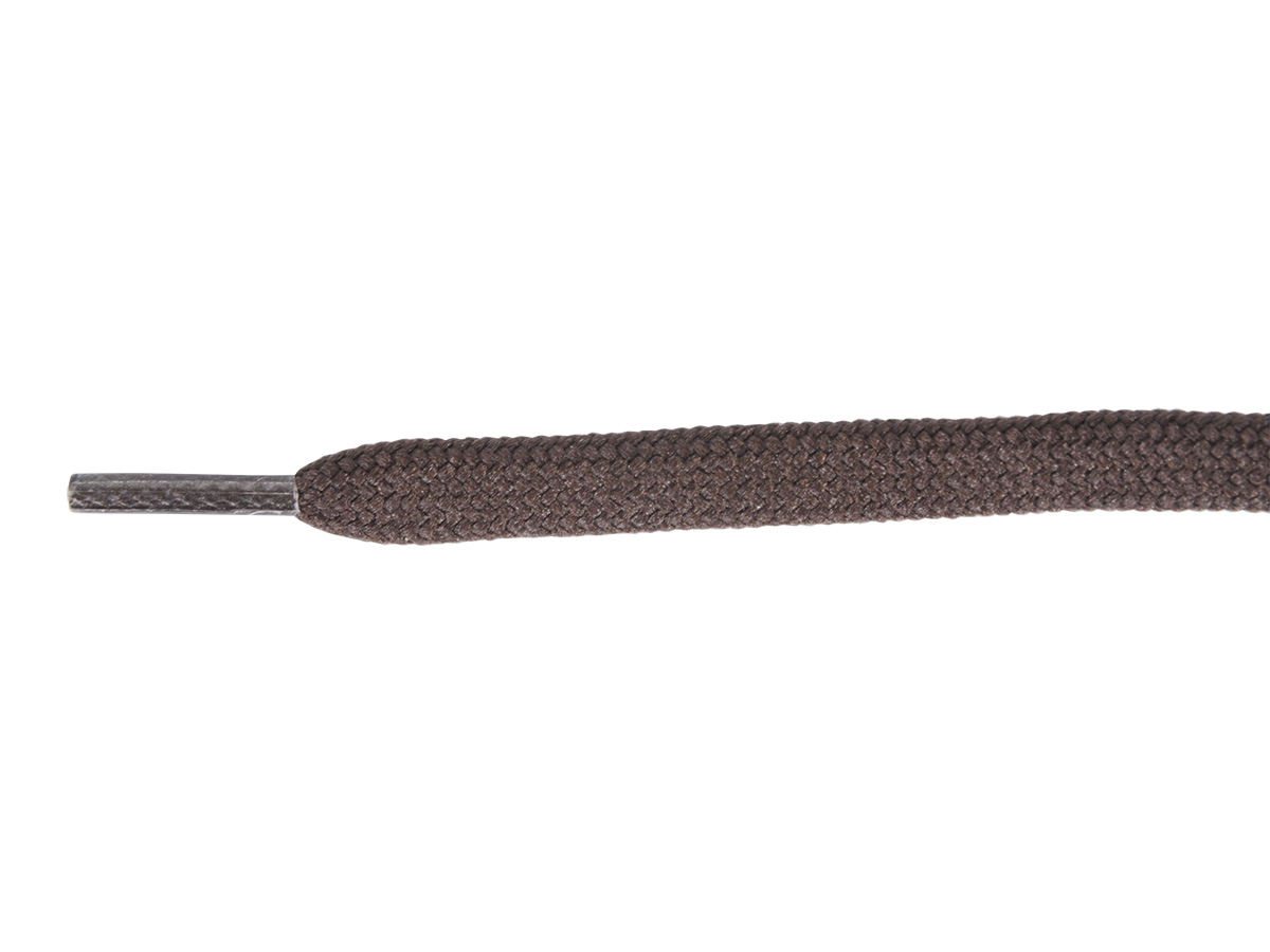 Barth 180 cm halfronde veters - Brown