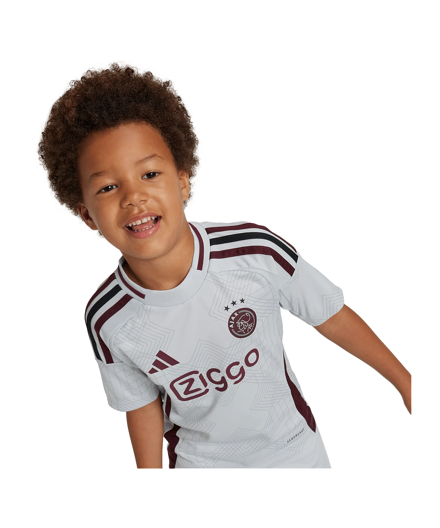 adidas Ajax Amsterdam Minikit 3rd 2024/2025 Kids Grau