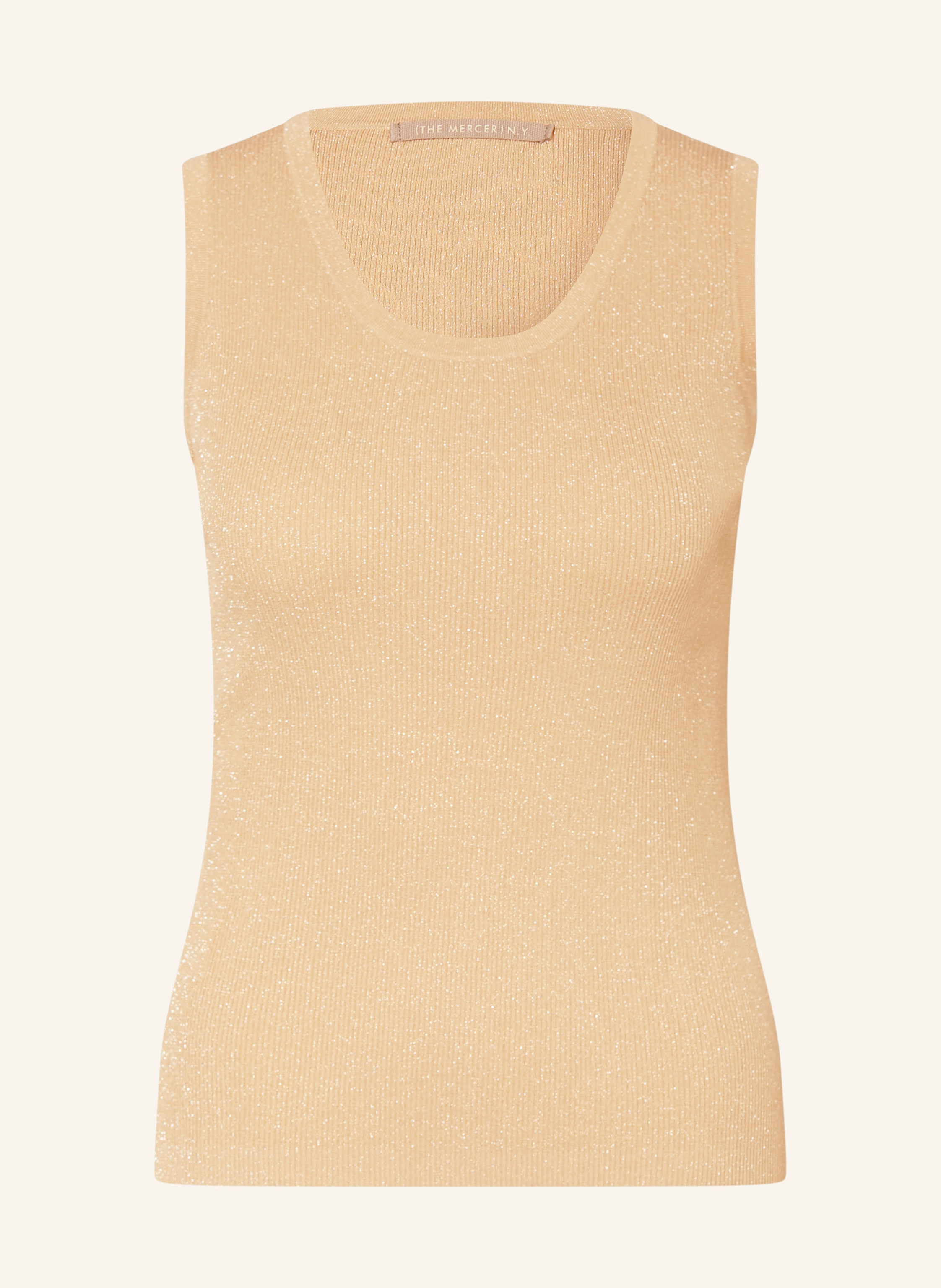 (THE MERCER) N.Y. Stricktop mit Glitzergarn