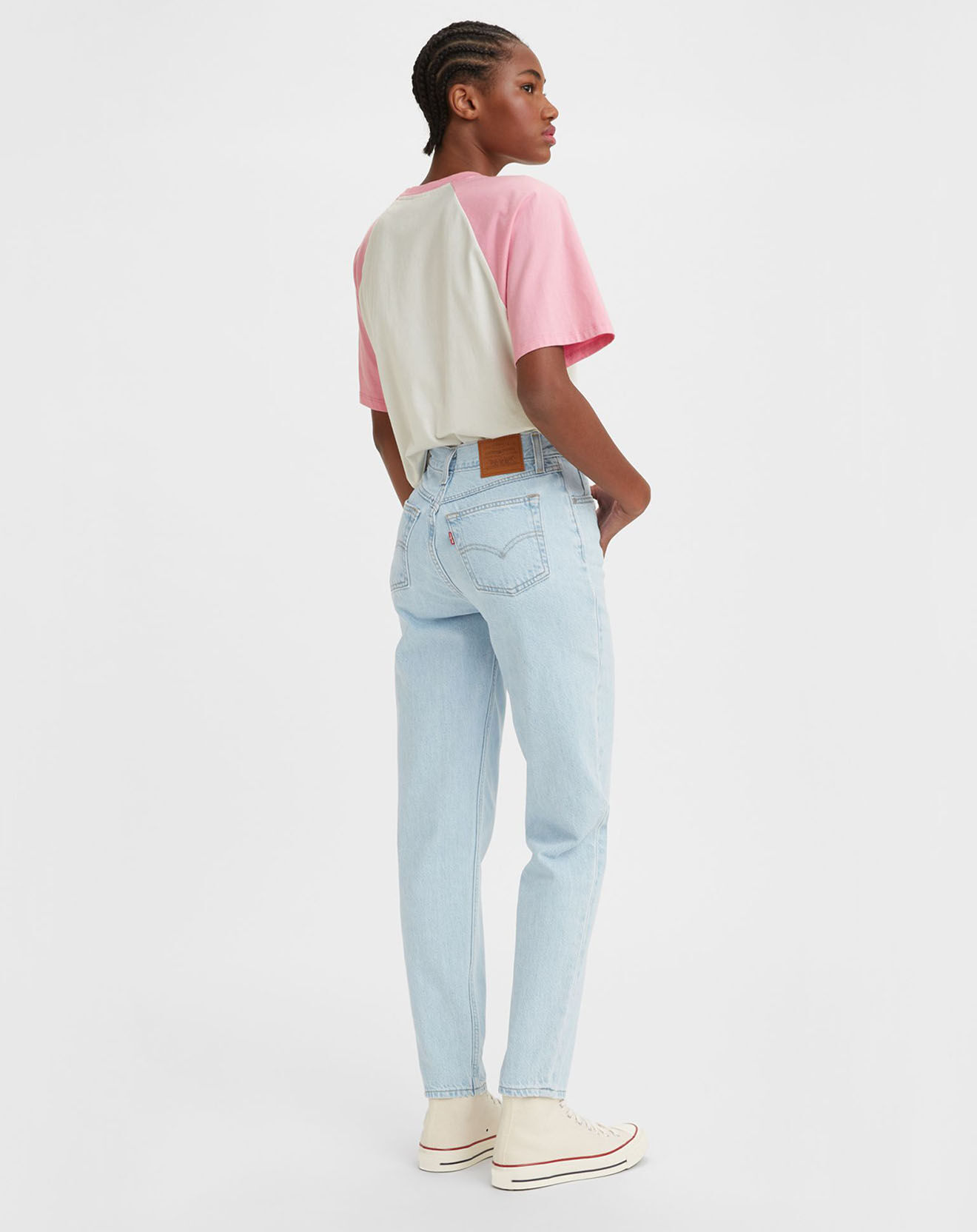 Levi's® Jean 80'S Mom taille haute bleu clair