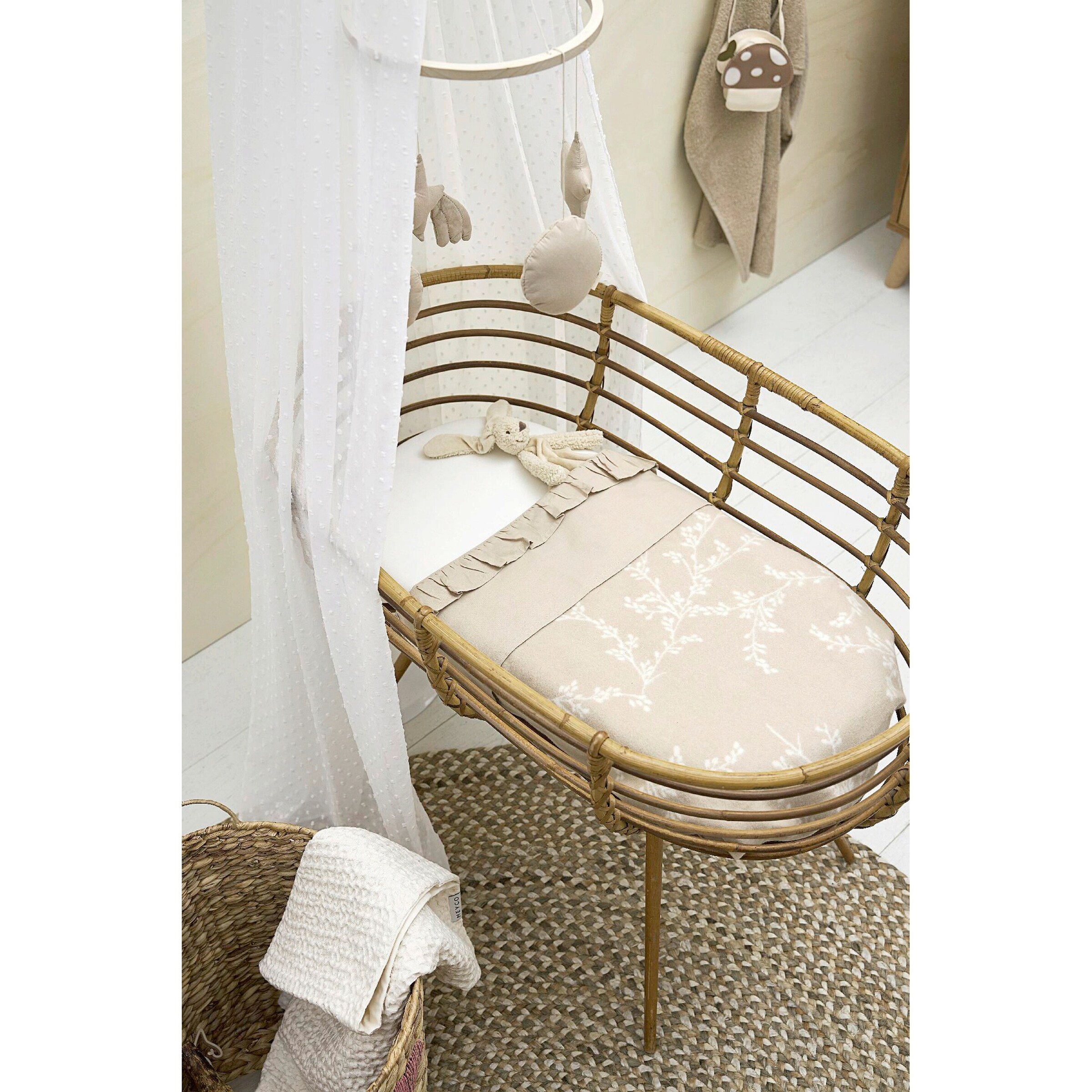 Meyco Baby Babydecke gewebt 75x100 cm Sand