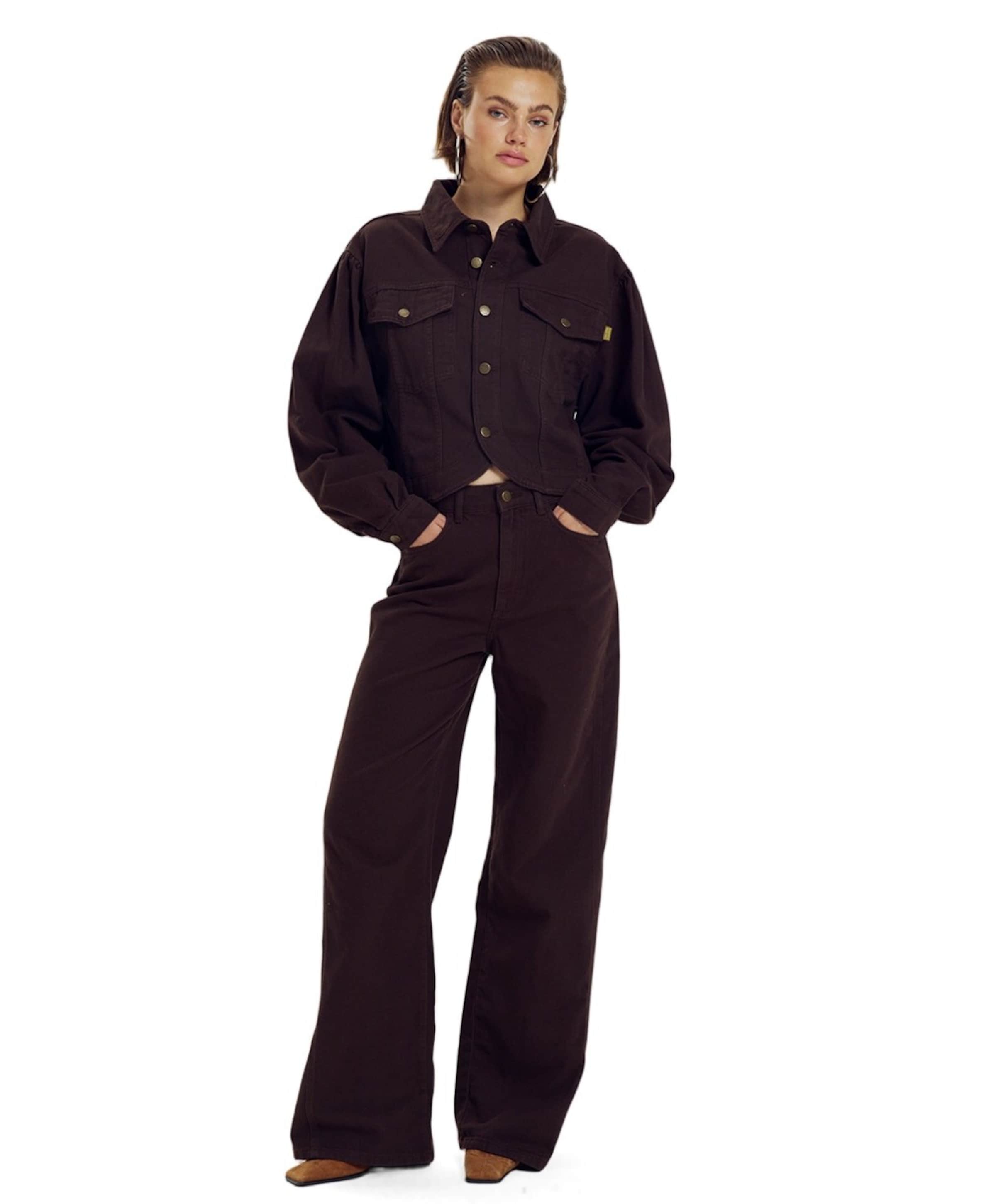 Harper & Yve MAYRA-PA dames broek bruin
