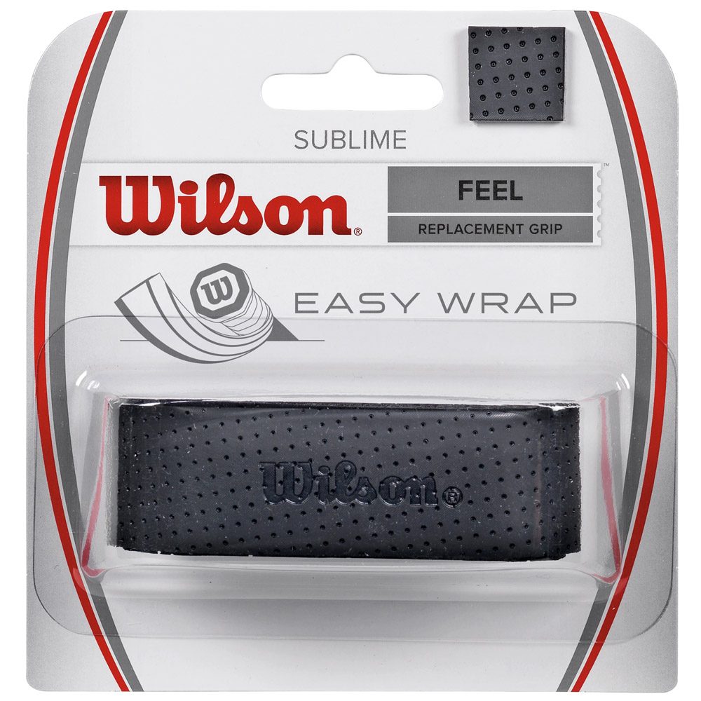 Wilson Sublime Basic Griffband schwarz
